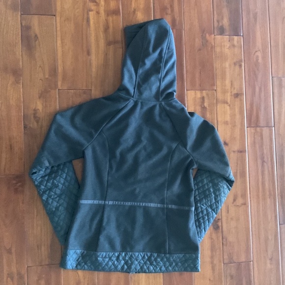 C9 By Champion Women's Charcoal Gray Hybrid Quilted Hooded Warm Jacket size M - Picture 10 of 10